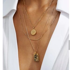 BAGATIBA LONG CAGE NECKLACE